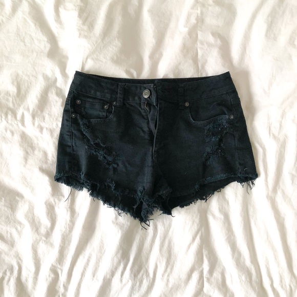AMERICAN EAGLE HIGHT RISE SHORTS - Picture 1 of 4